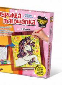 Wypukła malowanka - Jednorożec Saturn