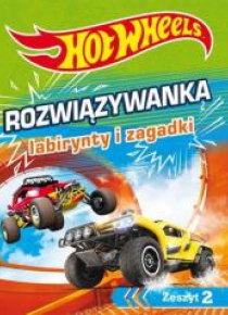 Hot Wheels. Rozwiązywanka. Labirynty i zagadki z.2