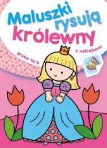 Maluszki rysują królewny
