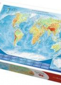 Puzzle 4000 Wielka mapa fizyczna świataTREFL