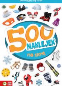 500 naklejek na zimę