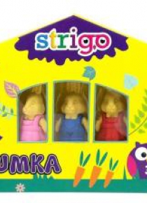 Gumka zwierzątka 3szt STRIGO