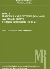 Sonaty Francesca Marii Cattaneo (16971758) ...