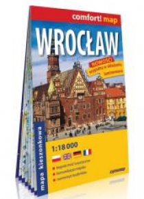 Comfort! map Wrocław 1:18 000 mapa MINI