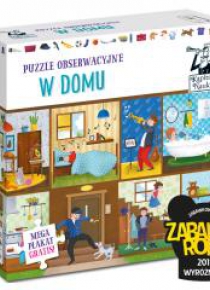 Kapitan Nauka. Puzzle obserwacyjne. W domu 4+