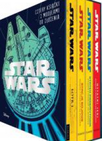 Star Wars. Cztery książki z modelami do złożenia