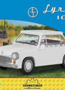 Cars Syrenka 104 + akcesoria 100 klocków