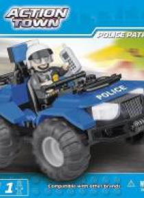 Action Town Policyjny Quad Patrolowy