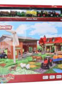 Majorette Duża farma + 5 pojazdów