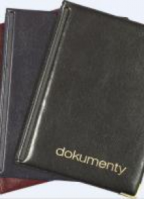 Okładka na dokumenty duża Eko-winyl MIX