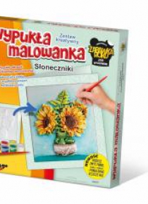 Wypukła Malowanka Kwiaty - Słoneczniki