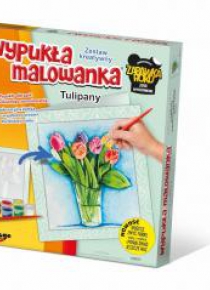 Wypukła Malowanka Kwiaty - Tulipany