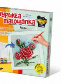 Wypukła Malowanka Kwiaty - Róże
