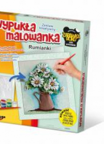 Wypukła Malowanka - Kwiaty Rumianki