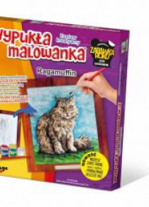 Wypukła malowanka Koty - Ragamuffin