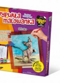 Wypukła malowanka Kot - Sfinks