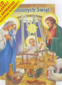 Karnet składany 3D Boże Narodzenie - Stajenka
