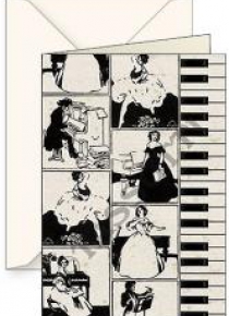 Karnet B6 + koperta Pianoforte