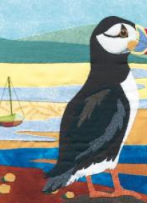 Karnet kwadrat z kopertą Puffin
