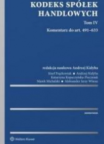 Kodeks spółek handlowych T.4