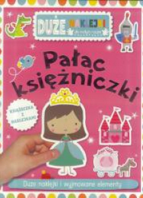 Duże naklejki dla małych rączek -Pałac księżniczki