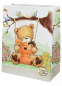Torba prezentowa Popcorn Bear średnia