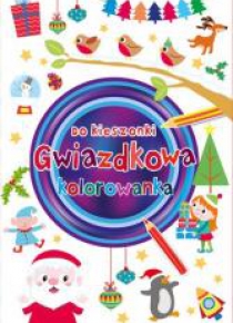 Gwiazdkowa kolorowanka do kieszonki