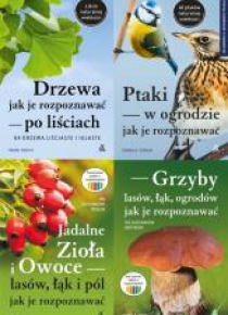 Pakiet: Ptaki/Drzewa/Grzyby/Jadalne zioła i owoce