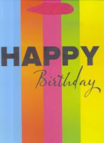 Torebka prezentowa L Happy Birthday 1323-2