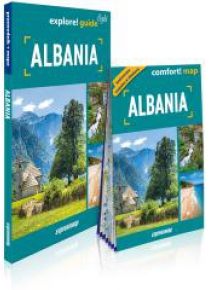 Explore! guide light Albania (przewodnik + mapa)