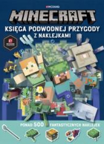 Minecraft. Księga podwodnej przygody z naklejkami