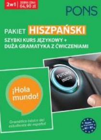 Pakiet: Hiszpański 2w1 Kurs + gramatyka PONS