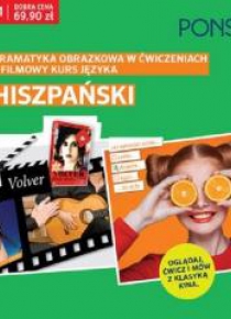 Gramatyka obrazkowa/filmowy kurs. Hiszpański 2w1