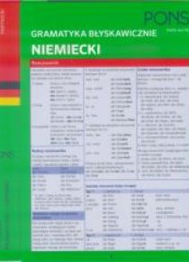 Gramatyka błyskawicznie. Niemiecki PONS