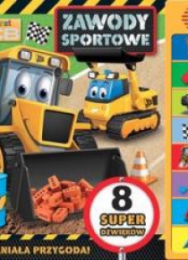Książeczka dźwiękowa. My first JCB Zawody sportowe