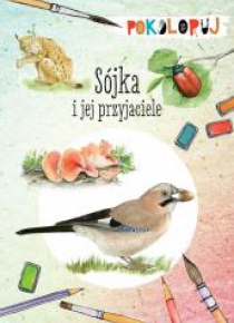 Pokoloruj. Sójka i jej przyjaciele