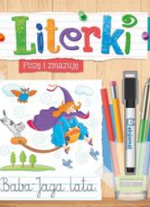 Literki. Piszę i zmazuję