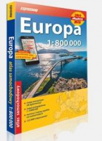 Atlas samochodowy 1:800 000 Europa 2019/2020