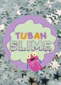 Brokat - srebrne gwiazdki TUBAN