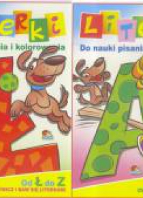 (158) Literki. Do nauki pisania i kolorowania MIX