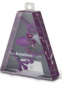 Anywhere Light - lampka do książki - fioletowa