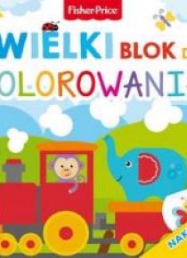 Fisher Price. Wielki blok do kolorowania