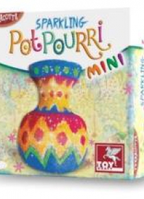 Dzbanek mini zdobienie brokatem TOY KRAFT