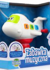 Zabawka muzyczna Samolot E-Edu