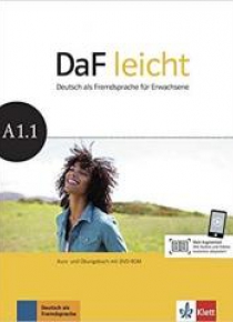 DaF leicht A1.1 pod. z ćwiczeniami+DVD LEKTORKLETT
