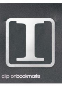 Metalowa zakładka - Litera I Clip-on