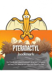 Zwierzęca zakładka do książki - Pterodaktyl