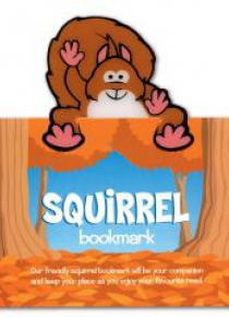 Zwierzęca zakładka do książki Squirrel - Wiewiórka