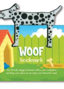 Zwierzęca zakładka do książki - Woof - Pies