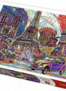 Puzzle 1000 Kolory Paryża TREFL